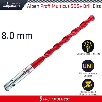 PROFI MULTICUT SDS DRILL BIT 8 X 110MM — image 1