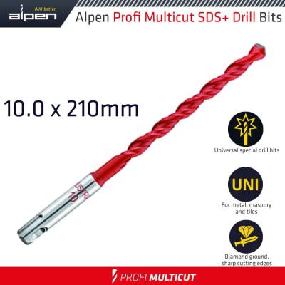PROFI MULTICUT SDS DRILL BIT 10 X 210MM — image 1