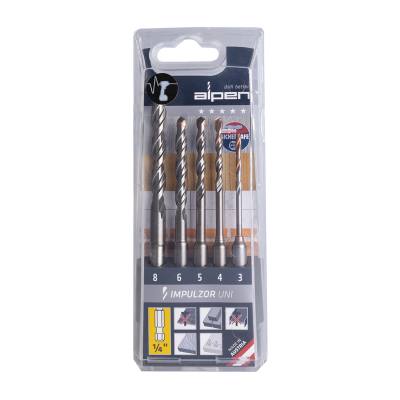 SET IMPULZOR IMPACT UNIV HEX ATM5 5-TLG 3.0-4.0- 5.0- 6.0- 8.0 MM — image 1