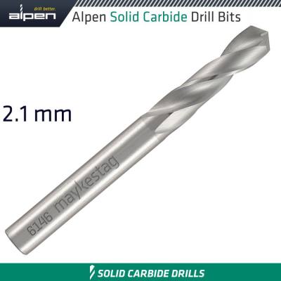ALPEN SOLID CARBIDE DRILL BIT 2.1 — image 1