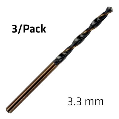 HSS SPRINT MASTER  3.3MM X3 SLEEVED DIN338 ALPEN DRILL BIT — image 1