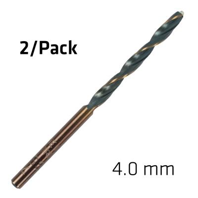 HSS SPRINT MASTER  4.0MM X2 SLEEVED DIN338 ALPEN DRILL BIT — image 1