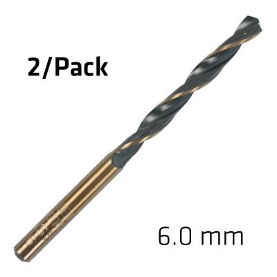 HSS SPRINT MASTER  6.0MM X2 SLEEVED DIN338 ALPEN DRILL BIT — image 1