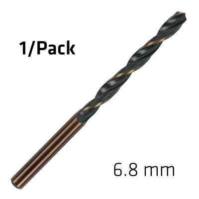 HSS SPRINT MASTER  6.8MM X1 SLEEVED DIN338 ALPEN DRILL BIT — image 1