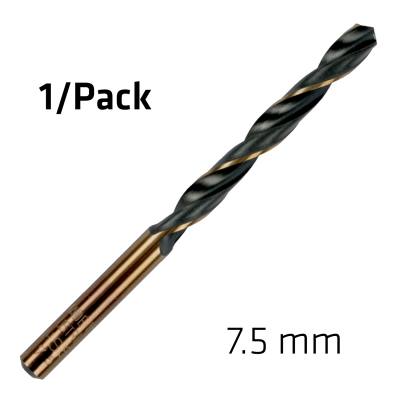 HSS SPRINT MASTER  7.5MM X1 SLEEVED DIN338 ALPEN DRILL BIT — image 1