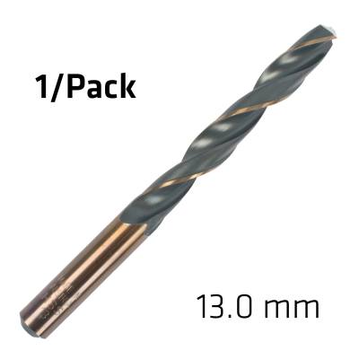 HSS SPRINT MASTER  13.0MM X1 SLEEVED DIN338 ALPEN DRILL BIT — image 1