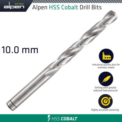 HSS COBALT DRILL BIT 10MM — image 1