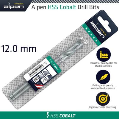 HSS COBALT DRILL BIT 12MM — image 1