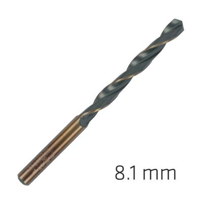 HSS SPRINT MASTER 8.1MM BULK DIN 338 ALPEN DRILL BIT — image 1