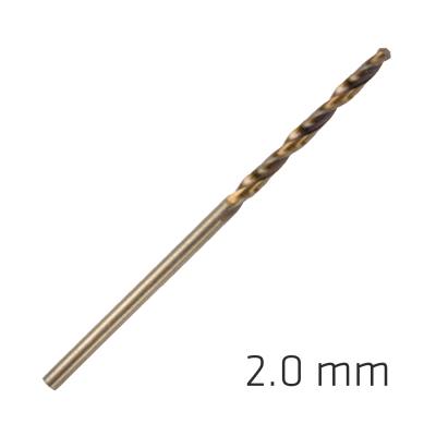 HSS SPRINT MASTER 2.0MM 10-PACK HANG TAG DIN 338 ALPEN DRILL BITS — image 1