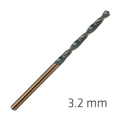 HSS SPRINT MASTER 3.2MM 10-PACK HANG TAG DIN 338 ALPEN DRILL BITS — image 1