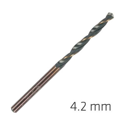HSS SPRINT MASTER 4.2MM 10-PACK HANG TAG DIN 338 ALPEN DRILL BITS — image 1