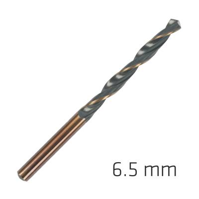 HSS SPRINT MASTER 6.5MM 10-PACK HANG TAG DIN 338 ALPEN DRILL BITS — image 1