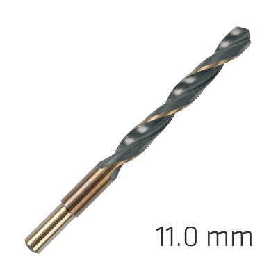 HSS SPRINT MASTER 11.0MM RED SHANK 9.5MM X1 SLEEVED DIN338 ALPEN DRILL — image 1