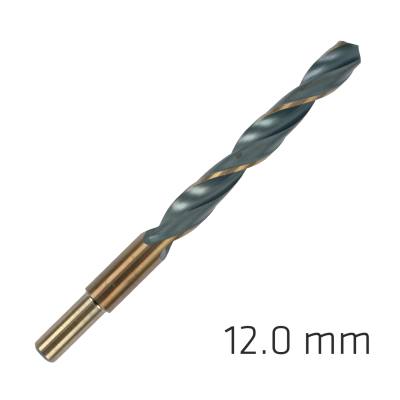 HSS SPRINT MASTER 12.0MM RED SHANK 9.5MM X1 SLEEVED DIN338 ALPEN DRILL — image 1