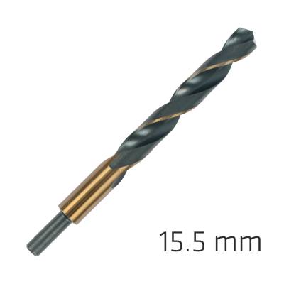 HSS SPRINT MASTER 15.5MM RED SHANK 9.5MM X1 SLEEVED DIN338 ALPEN DRILL — image 1