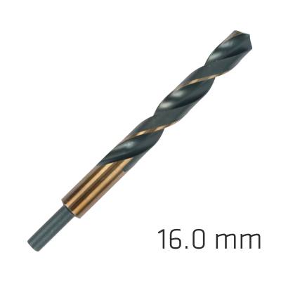 HSS SPRINT MASTER 16.0MM RED SHANK 9.5MM X1 SLEEVED DIN338 ALPEN DRILL — image 1