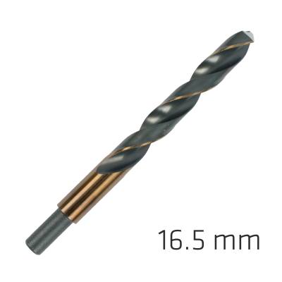 HSS SPRINT MASTER 16.5MM RED SHANK 12.5MM X1 SLEEVED DIN338 ALPEN DRIL — image 1