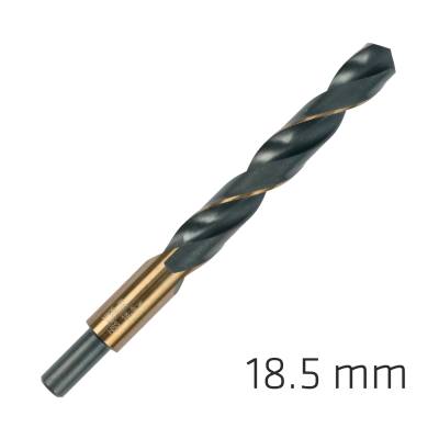 HSS SPRINT MASTER 18.5MM RED SHANK 12.5MM X1 SLEEVED DIN338 ALPEN DRIL — image 1