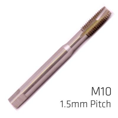 MACHINE TAP COBALT 10MM SPIRAL FLUTED IN POUCH 1.5MM PITCH — image 1