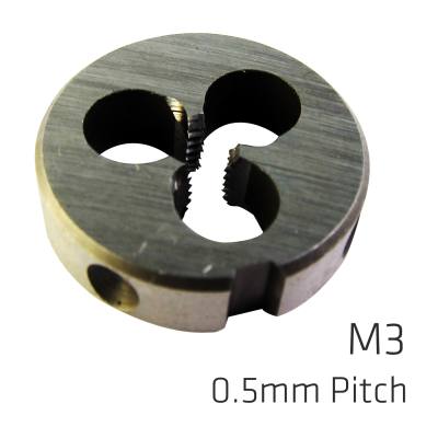 MACHINE DIE COBALT 3MM SPIRAL POINT IN POUCH 0.5MM PITCH — image 1