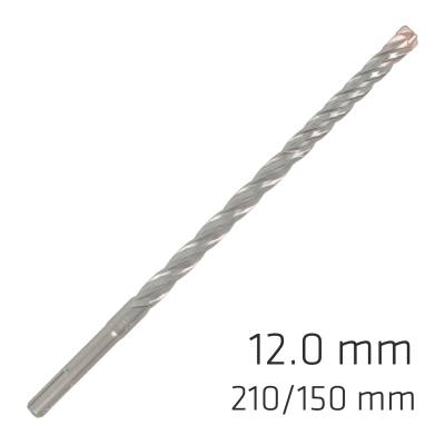 FORCE X 12.0 x 210/150 SDS-PLUS REBAR DRILL BIT X4 CUTTING EDGES - BUL — image 1