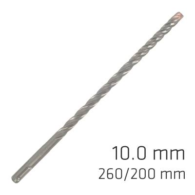 FORCE X 10.0 x 260/200 SDS-PLUS REBAR DRILL BIT X4 CUTTING EDGES - BUL — image 1