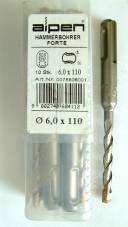 SDS PLUS HAMMER 110 X 50MM 6MM  BULK — image 1