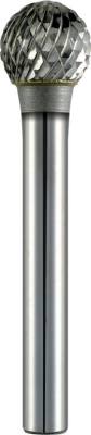 TC ROTARY BURR 12MM SPHERICAL FOR HARD METALS — image 1