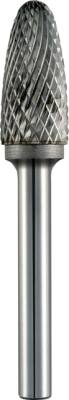 TC ROTARY BURR 6MM ARC ROUND NOSE FOR HARD METALS — image 1