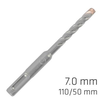 FORCE X 7.0 x 110/050 SDS-PLUS REBAR DRILL BIT X4 CUTTING EDGES — image 1