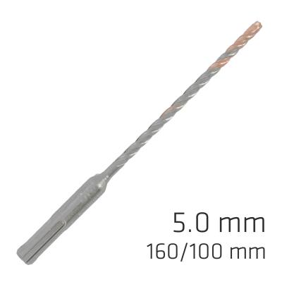 FORCE X 5.0 x 160/100 SDS-PLUS REBAR DRILL BIT X4 CUTTING EDGES — image 1