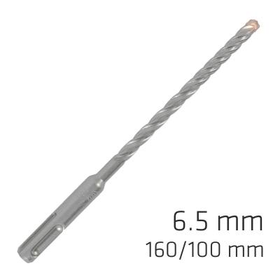 FORCE X 6.5 x 160/100 SDS-PLUS REBAR DRILL BIT X4 CUTTING EDGES — image 1