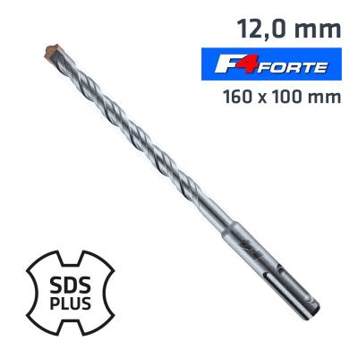 SDS PLUS DRILL HAMMER F4 BIT 160 X 100 12MM — image 1