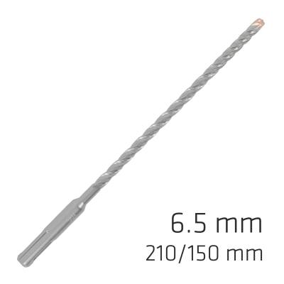 FORCE X 6.5 x 210/150 SDS-PLUS REBAR DRILL BIT X4 CUTTING EDGES — image 1
