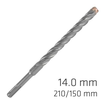 FORCE X 14.0 x 210/150 SDS-PLUS REBAR DRILL BIT X4 CUTTING EDGES — image 1