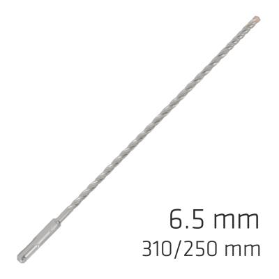 FORCE X 6.5 x 310/250 SDS-PLUS REBAR DRILL BIT X4 CUTTING EDGES — image 1