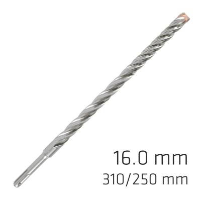 FORCE X 16.0 x 310/250 SDS-PLUS REBAR DRILL BIT X4 CUTTING EDGES — image 1