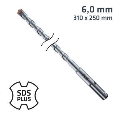 SDS PLUS DRILL BIT 310 X 250 6.0MM — image 1