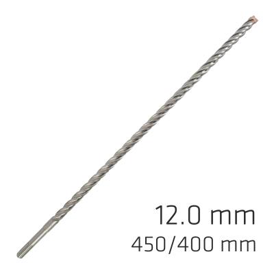 FORCE X 12.0 x 450/400 SDS-PLUS REBAR DRILL BIT X4 CUTTING EDGES — image 1