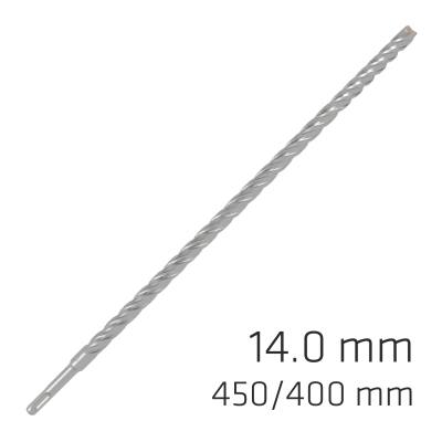 FORCE X 14.0 x 450/400 SDS-PLUS REBAR DRILL BIT X4 CUTTING EDGES — image 1