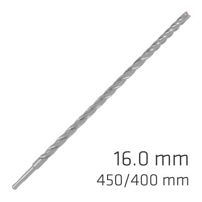 FORCE X 16.0 x 450/400 SDS-PLUS REBAR DRILL BIT X4 CUTTING EDGES — image 1