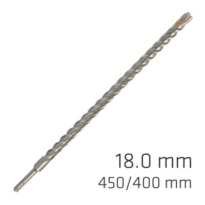 FORCE X 18.0 x 450/400 SDS-PLUS REBAR DRILL BIT X4 CUTTING EDGES — image 1