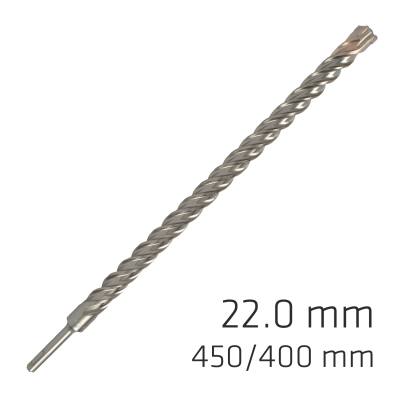 FORCE X 22.0 x 450/400 SDS-PLUS REBAR DRILL BIT X4 CUTTING EDGES — image 1