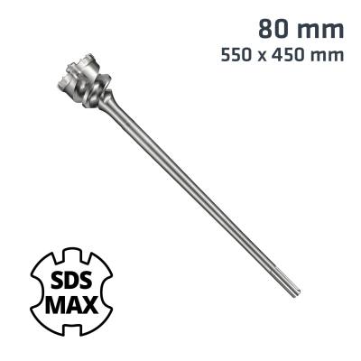 SDS MAX MILL 550X450X80MM — image 1