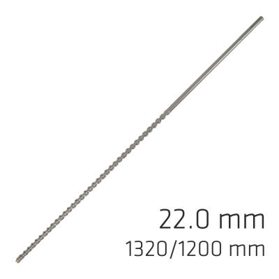 SDS MAX DRILL BIT 22MM 1320 1200MM — image 1