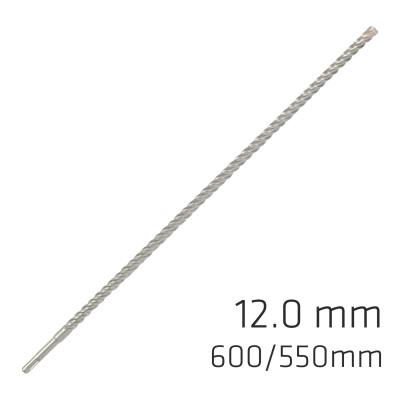 FORCE X 12.0 x 600/550 SDS-PLUS REBAR DRILL BIT X4 CUTTING EDGES — image 1
