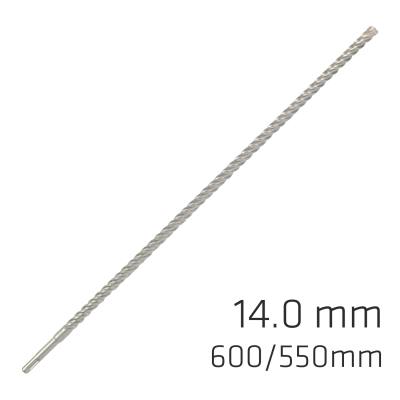 FORCE X 14.0 x 600/550 SDS-PLUS REBAR DRILL BIT X4 CUTTING EDGES — image 1