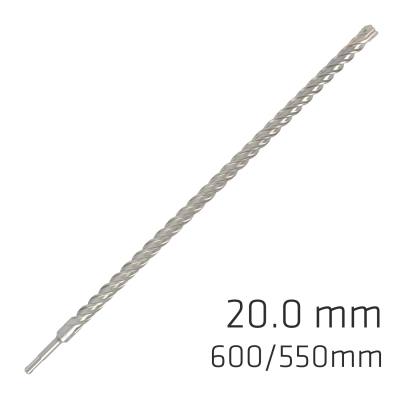 FORCE X 20.0 x 600/550 SDS-PLUS REBAR DRILL BIT X4 CUTTING EDGES — image 1