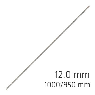 FORCE X 12.0 x 1000/950 SDS-PLUS REBAR DRILL BIT X4 CUTTING EDGES — image 1